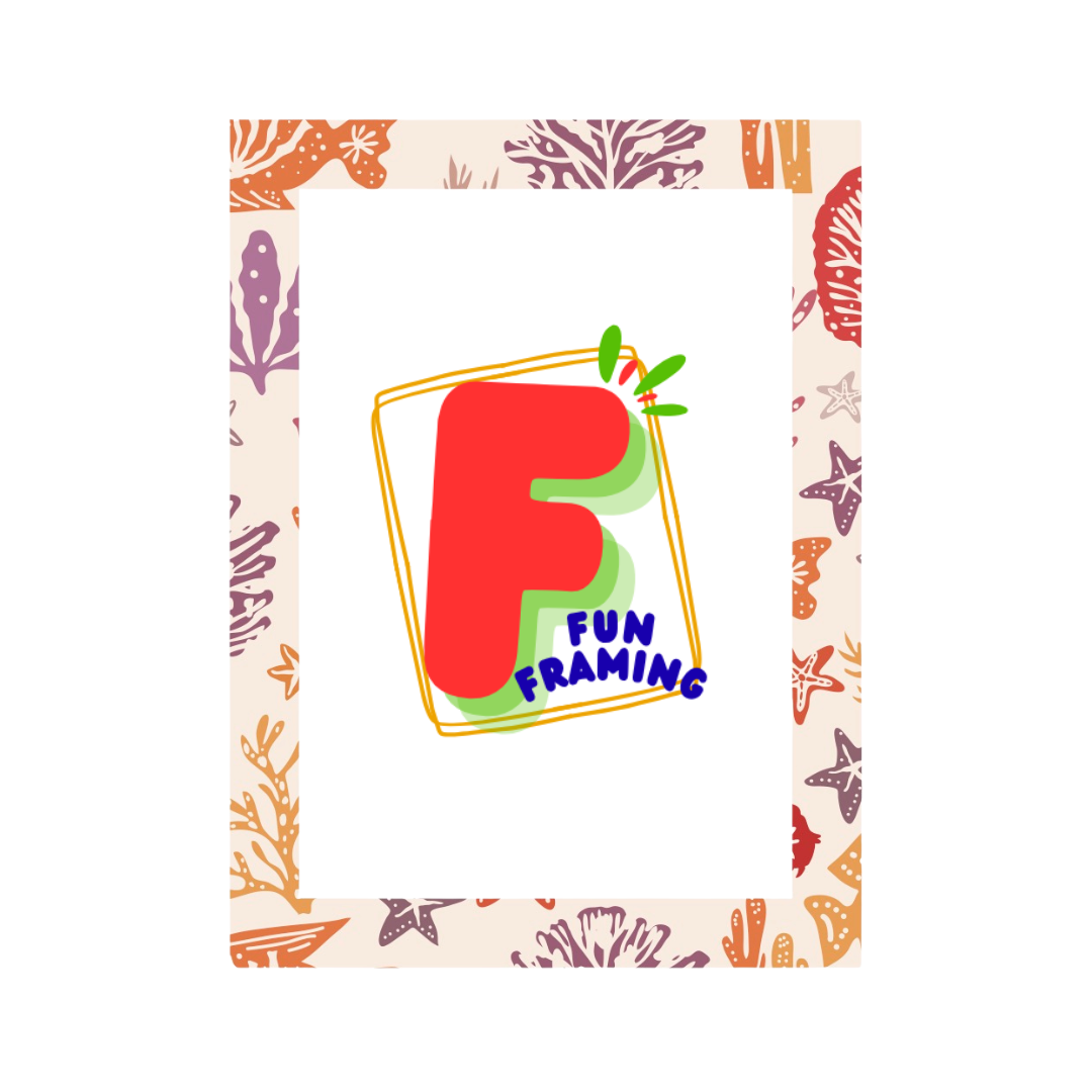 Kids Art Frame A4 Coral Sea