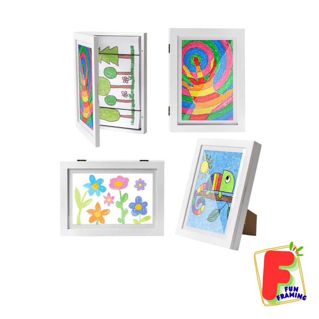 Kids Art Frame A3 White