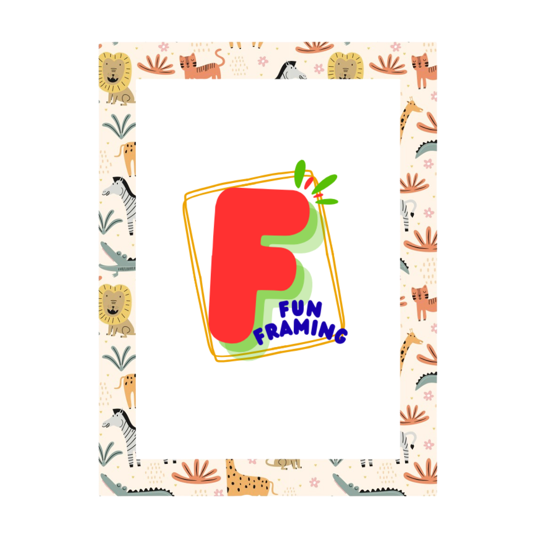 Kids Art Frame A4 Animals