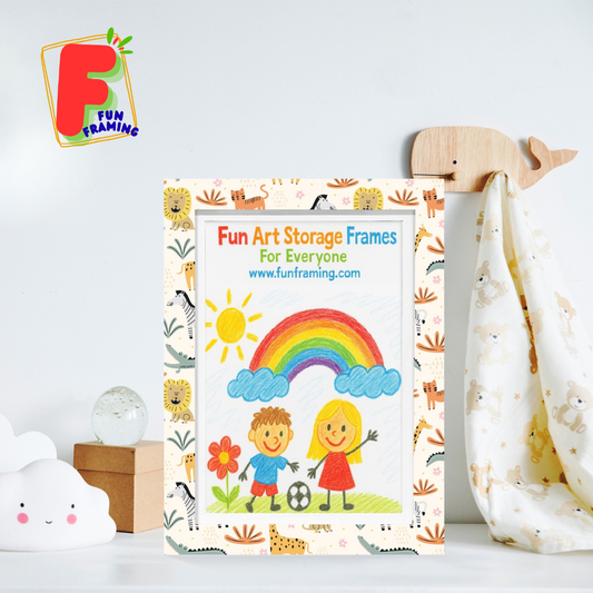 Kids Art Frame A5 Animals