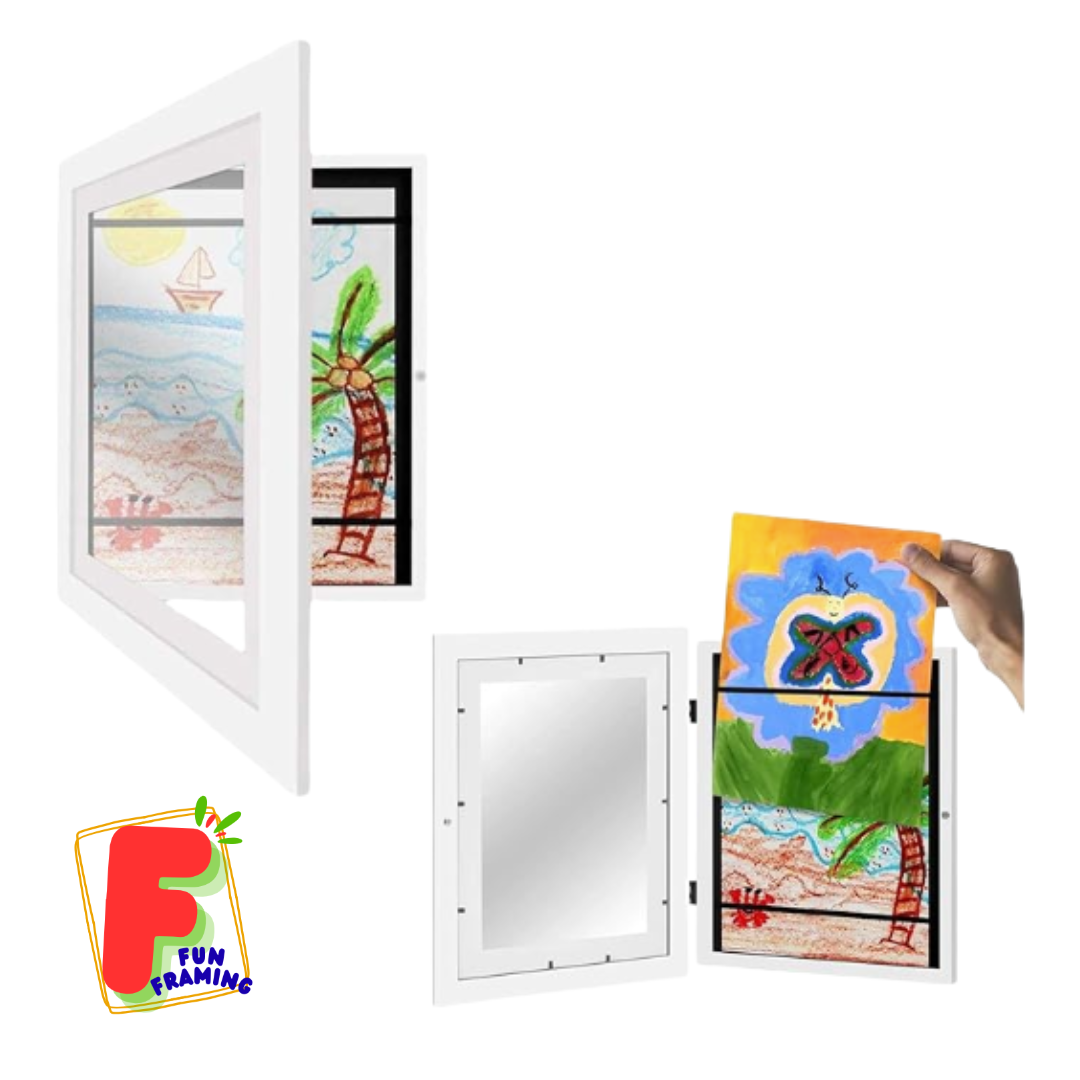 Kids Art Frame A3 White