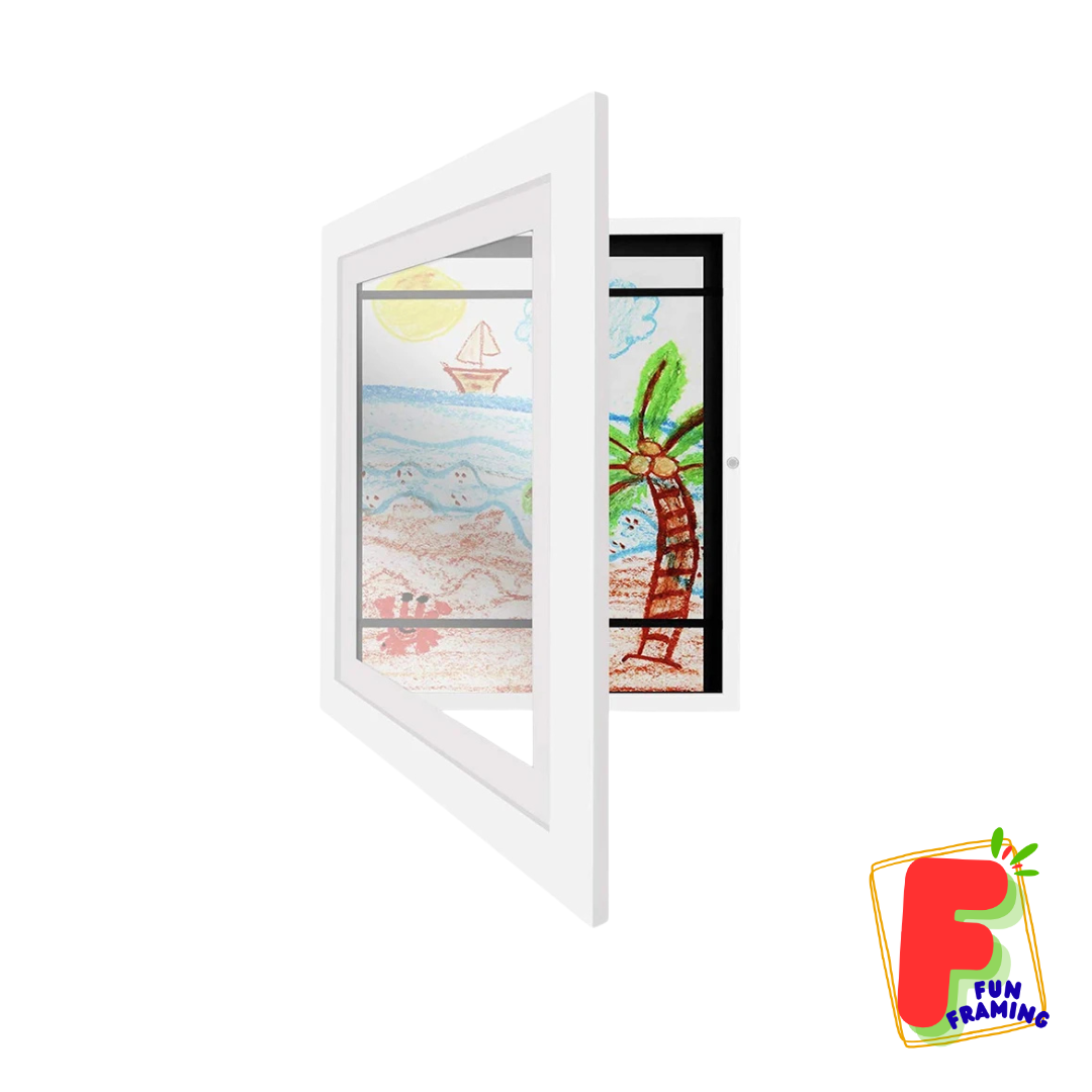 Kids Art Frame A5 White
